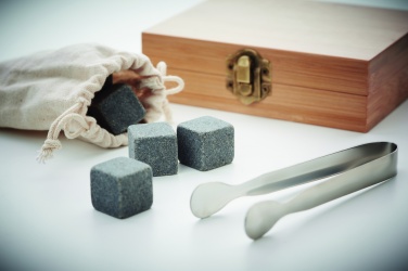 Logotrade advertising product picture of: 9 stone ice cubes in box