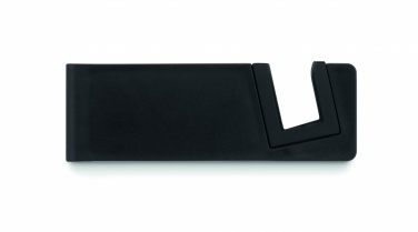 Logo trade promotional giveaways image of: Phone holder bamboo fibre/PP