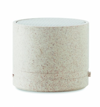 Logo trade advertising products image of: 3W speaker in wheat straw/ABS