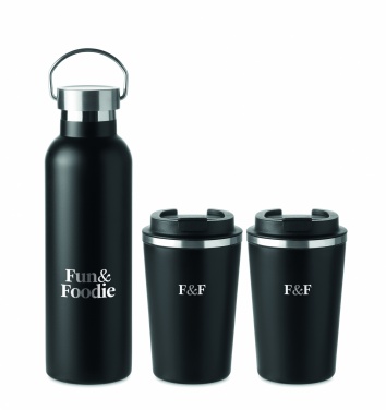 Logotrade corporate gifts photo of: Stainless steel double wall set