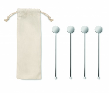 Logotrade promotional giveaways photo of: Stainless steel stirrers set