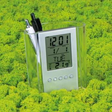 Logotrade promotional merchandise picture of: Acrylic desk pen holder MADRID