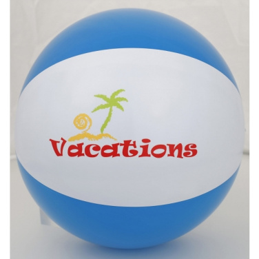 Logotrade promotional product picture of: Bicolour beach ball KEY WEST
