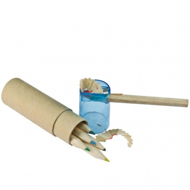 Logotrade promotional product image of: Wooden crayons BECKY