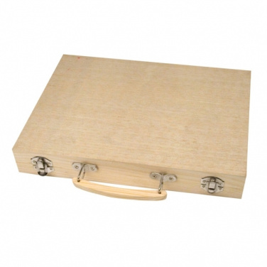 Logo trade promotional products image of: Big wooden painting set MAXI