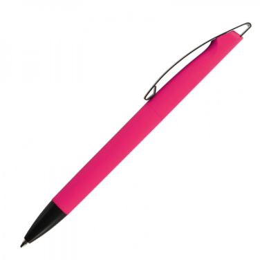 Logotrade corporate gifts photo of: Metal ballpen soft touch BRESCIA