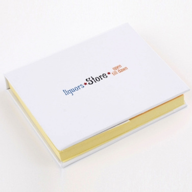 Logo trade advertising products image of: Adhesive notepad PALMA