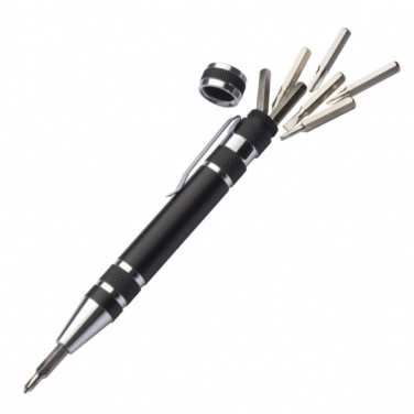 Logo trade business gift photo of: Meta screwdriver set CORLEONE