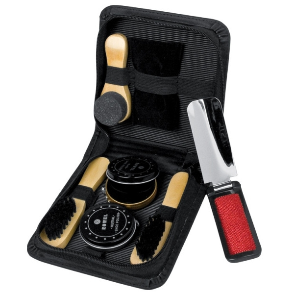 Logo trade business gift photo of: Shoe polish set CANNES