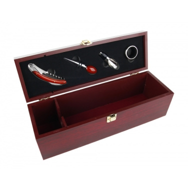 Logo trade business gifts image of: Wine box JESOLO