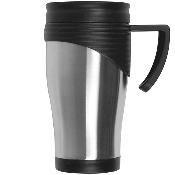 Logo trade business gift photo of: Stainless steel thermo cup EL PASO 400 ml