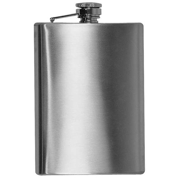 Logotrade business gift image of: Stainless steel hip flask KANSAS CITY 237 ml