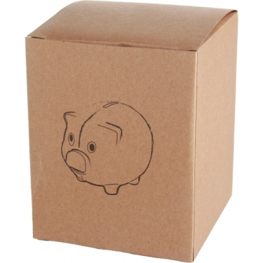 Logo trade corporate gifts picture of: Piggy bank LEICESTER