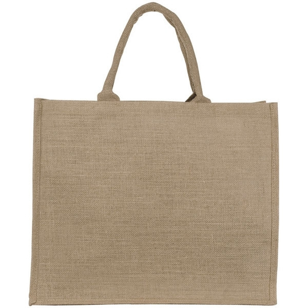 Logo trade advertising products picture of: Jute bag, big HANNOVER