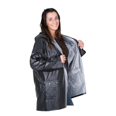 Logo trade promotional merchandise photo of: Turn-over rain coat NANTERRE