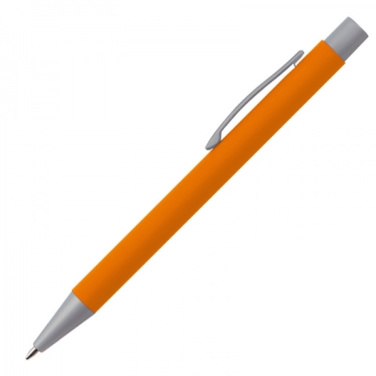 Logotrade promotional giveaway image of: Metal ballpen soft touch ABU DHABI