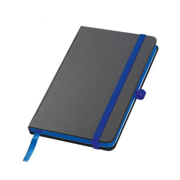 Logo trade promotional giveaways image of: Notebook A6 ROSTOCK