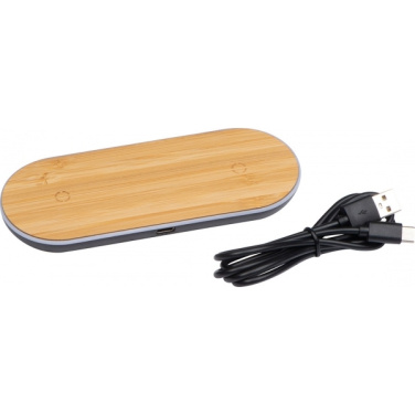 Logo trade corporate gift photo of: Charging station NASSAU