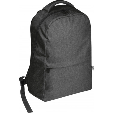Logo trade promotional merchandise photo of: rPET backpack RIMINI