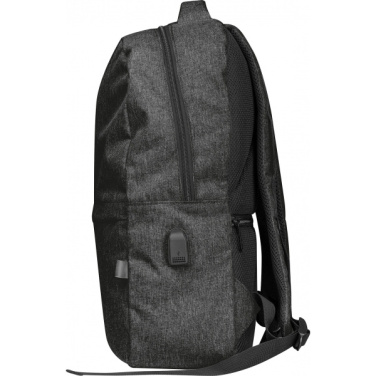Logotrade promotional gift picture of: rPET backpack RIMINI