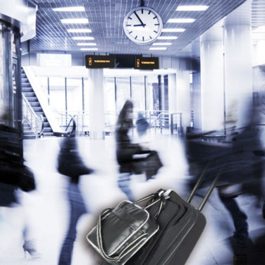 Logo trade promotional items image of: Bag holder for trolleys ARMANT