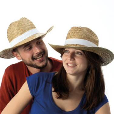 Logo trade corporate gifts image of: Straw hat SUMMERSIDE