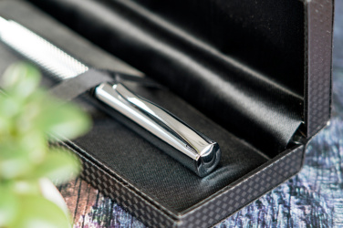 Logo trade promotional merchandise picture of: Metal ballpen CHESTER