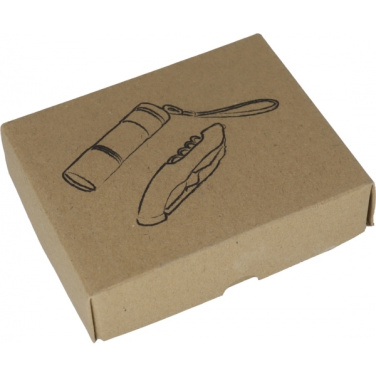 Logotrade promotional items photo of: Set torch and pocket knife DOVER