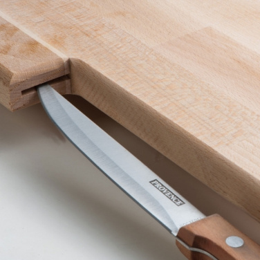 Logotrade promotional giveaway image of: Wooden board with knife LIZZANO