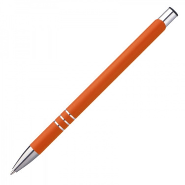Logo trade advertising products image of: Metal ballpen NEW JERSEY