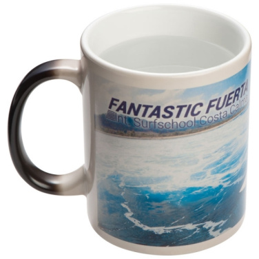 Logo trade promotional gifts picture of: Colour-changing sublimation mug SIRMIONE 300 ml