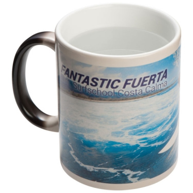 Logotrade promotional item picture of: Colour-changing sublimation mug SIRMIONE 300 ml