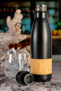 Logo trade advertising products image of: Stainless steel bottle KOBE 750 ml