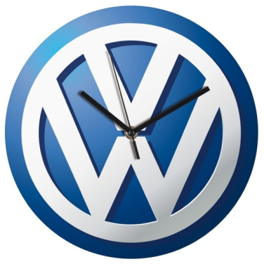 Logo trade promotional product photo of: Wall clock with allover clock face VENICE