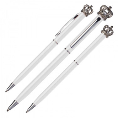 Logotrade promotional merchandise photo of: Metal ballpen KINGS PARK