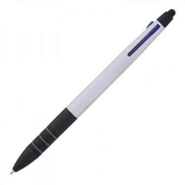 Logo trade promotional gifts image of: Plastic ballpen 3in1 BOGOTA