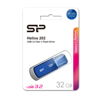 Logo trade advertising products image of: Pendrive Silicon Power HELIOS 202, 3.2 Gen 1, 32GB