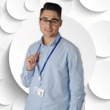 Logotrade business gifts photo of: Lanyard with usb cable LE PORT