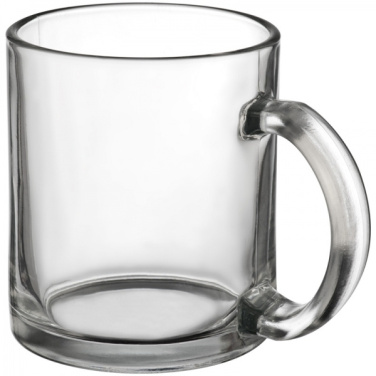 Logotrade promotional merchandise image of: Glass mug LIMERICK 300 ml