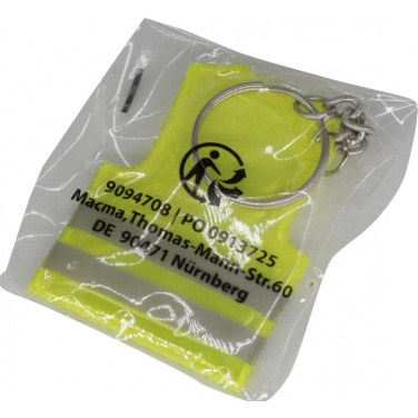 Logo trade promotional giveaways picture of: Keyring SPEEDY