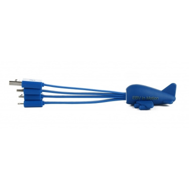 Logo trade promotional merchandise picture of: Personalized charging cable 3in1