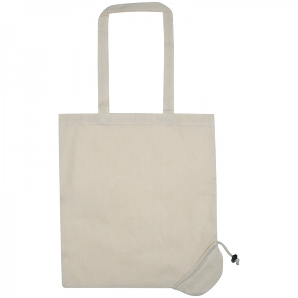 Logotrade promotional giveaways photo of: Foldable cotton bag KLEHOLM