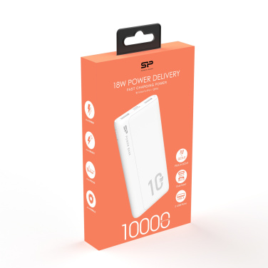 Logo trade promotional gifts picture of: POWER BANK SILICON POWER QP15 10000 MAH