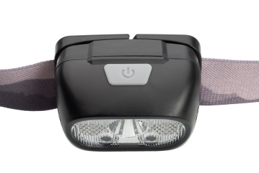 Logo trade promotional items image of: Head lamp HERLEN Schwarzwolf