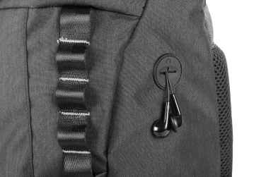 Logotrade promotional product picture of: Rolltop backpack ELBERT Schwarzwolf