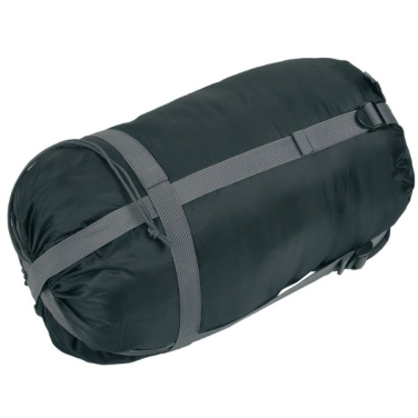 Logo trade advertising products picture of: Sleeping bag KINABALU Schwarzwolf