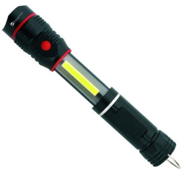 Logo trade corporate gifts picture of: Flashlight BIWA Schwarzwolf