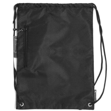 Logotrade promotional products photo of: Drawstring bag NUNAVUT Schwarzwolf