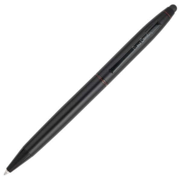 Logo trade business gift photo of: Metal ballpoint pen, touch pen RENDOME Pierre Cardin