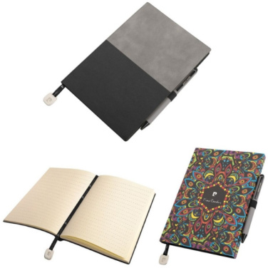 Logotrade advertising products photo of: Notepad A5 & ballpoint pen REPORTER Pierre Cardin